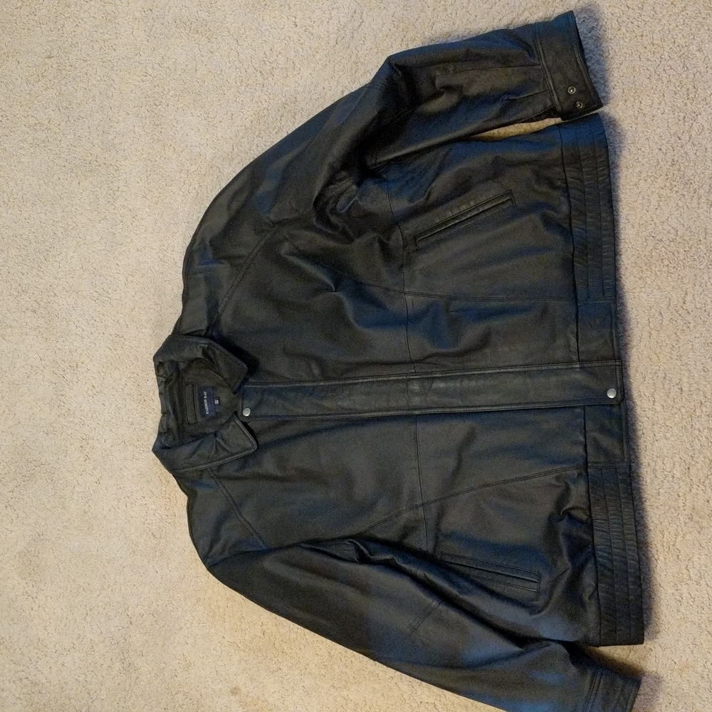 Leather jacket